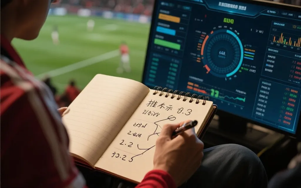 足球比赛数据分析界面与出线推演草图